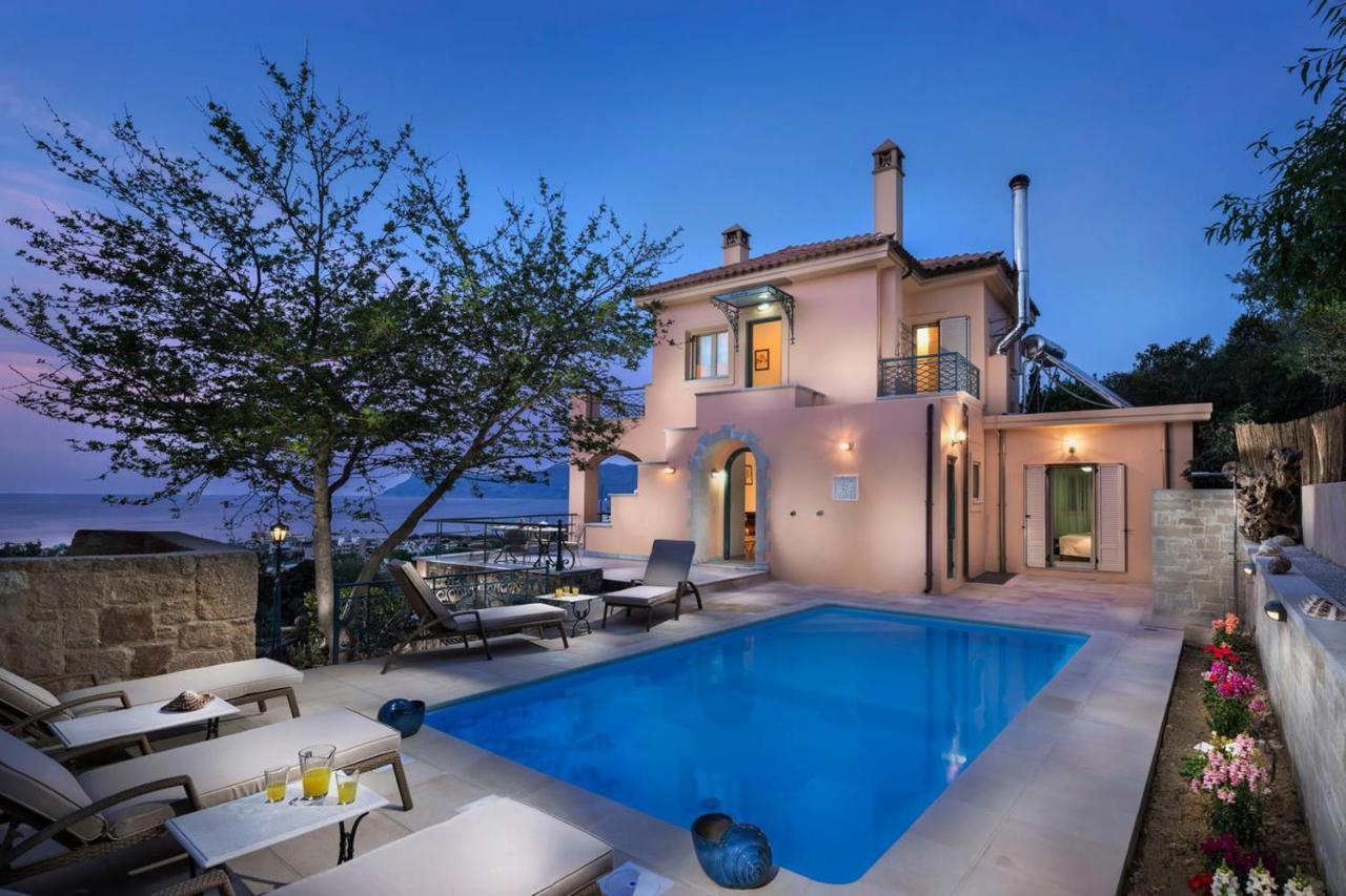 Seaview Villa Sofia ' Top Destination ' Kíssamos Exterior foto